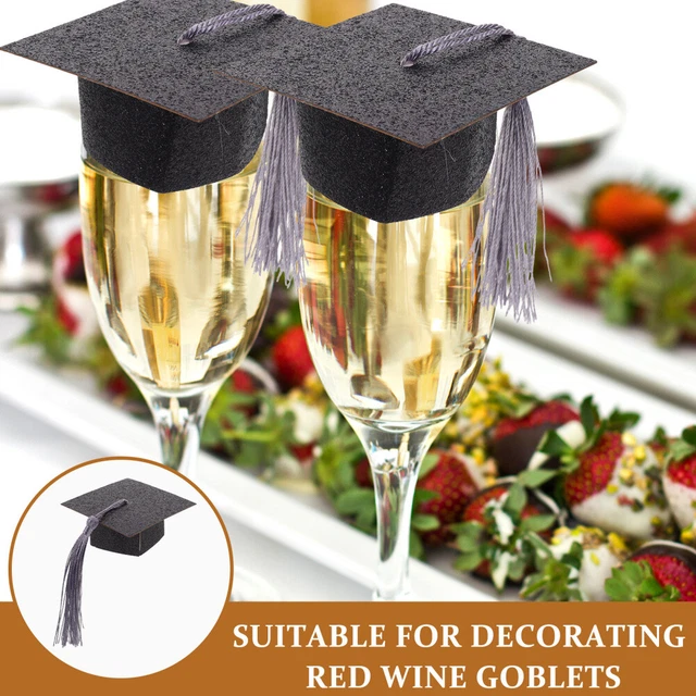 16 Tappi Decorativi Per Bottiglie Da Laurea - Con Nappa Colorata, Per Feste E Celebrazioni - Foto 9