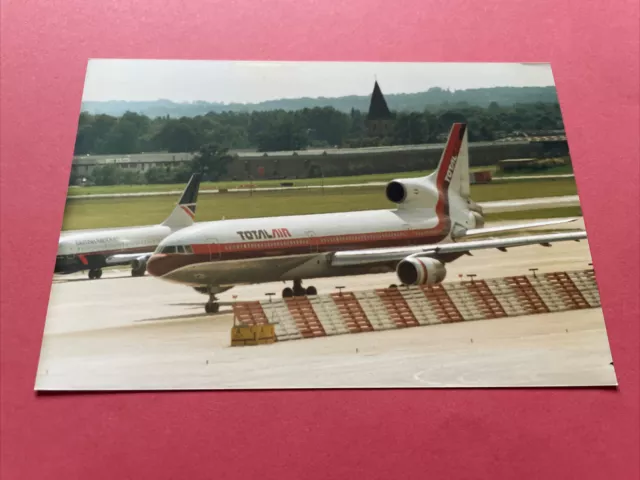 Total Air Lockheed Tristar colour photograph