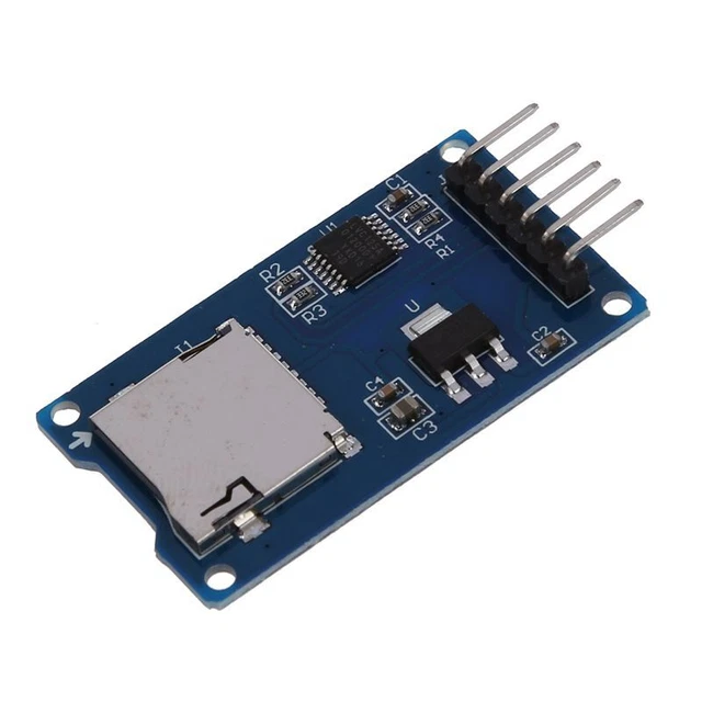 Scheda Adattatore Micro SD SDIO/SPI - Per Microcontrollori E Progetti Elettronici - Foto 4