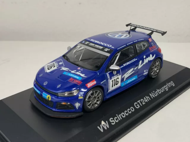 NOREV VW Scirocco GT 24h Nurburgring #116 R-Line Volkswagen 1:43 die-cast 1/43 2