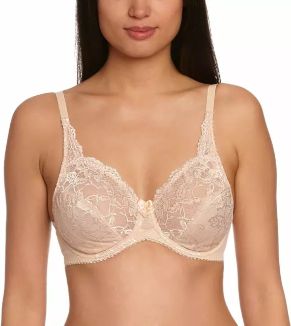 CHARNOS Brulee Rosalind Underwired Lace Full Cup Bra, US 32G, UK 32F, NWOT 2