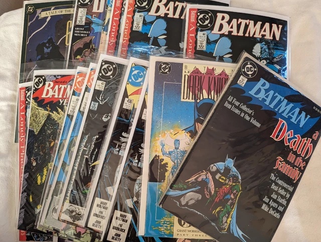 Batman Comic Lot Detective Legends Of The Dark Knight +