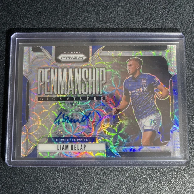 2024-25 PRIZM EPL Breakaway Liam Delap Penmanship Signatures