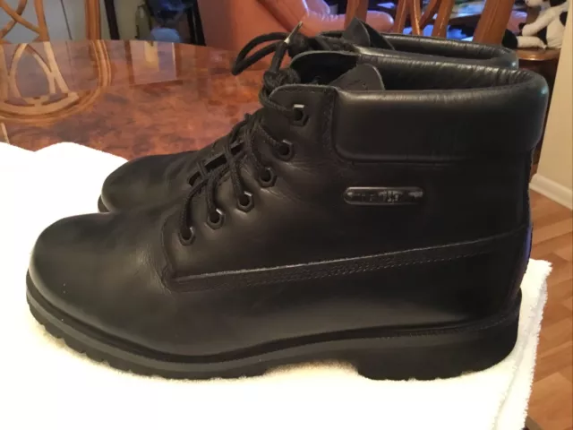 Nautica Lace Up Boots Black Mens Size 13