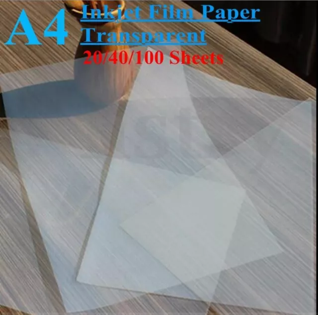 100 x VELLUM translucent paper A4 for scrapbooking & wedding invitation- 83gsm