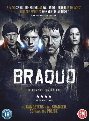 Braquo: The Complete Season One DVD (2012) Jean-Hugues Anglade cert 18 3 discs