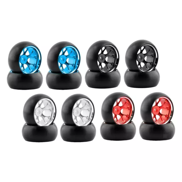 Lot de 4 pièces de rechange pour pneus de roue de voiture RC pour K989 RC