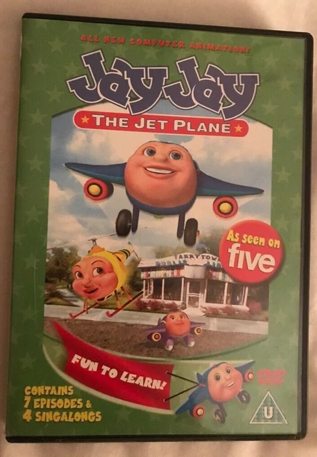 JAY JAY THE Jet Plane Dvd Video Contains 7 Episodes 4 Singalongs $12.59