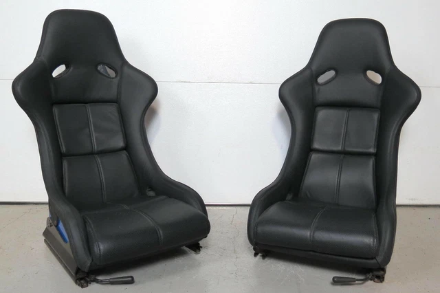 Rare Porsche 911 964/993 Recaro Racing Bucket Seats W/ Blue Hardback - Set Of 2 Rare Porsche 911 964/993 Recaro Racing Bucket Seats W/ Blue Hardback - Set Of 2