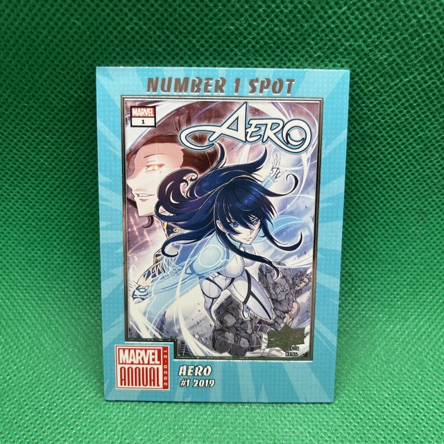 Marvel Annual 2020-21 (UD) NUMBER 1 SPOT Insert N1S-3 / AERO #1 2019