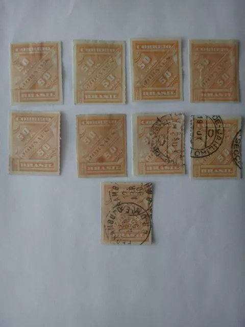 Brazil  1889      50R  Newspaper Stamps