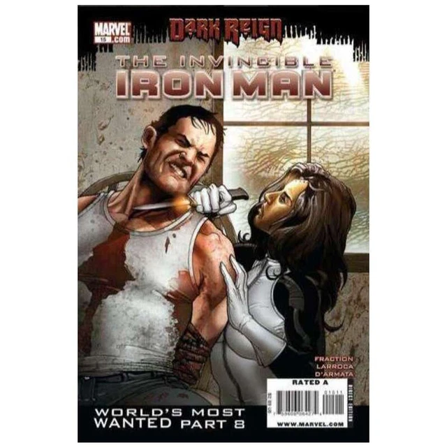 Invincible Iron Man (2008 series) #15 in NM + condition. Marvel comics [l.