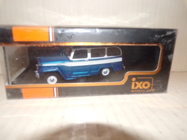 iXO MODELS 1960 WILLYS (JEEP) METAL BODY STATION WAGON 1:43 SCALE O GAUGE