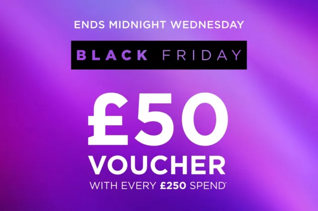 House of Fraser £50 voucher Christmas shopping giftcard