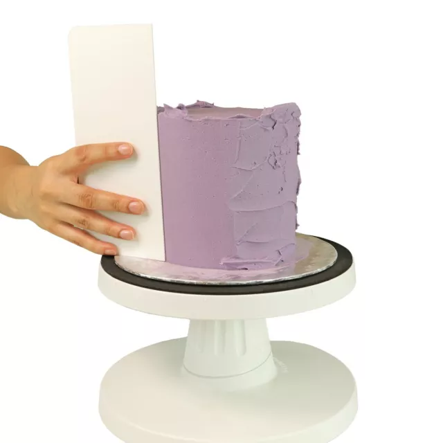 PME Extra Tall 10" Plain Edge Scraper Icing Buttercream Smoother Cake X-Tall