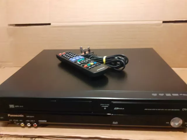 Panasonic DMR-EZ47V DVD/VCR Recorder HDMI VHS Freeview Combi Combo.