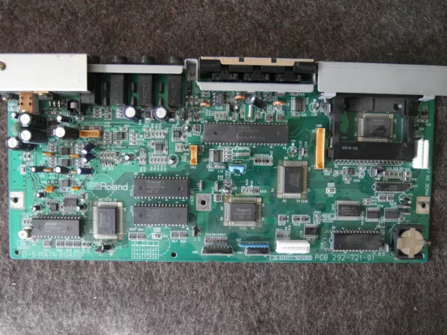 Parts ROLAND 90' MAIN-BOARD carte mere   D-5 D5 pictured VG condition
