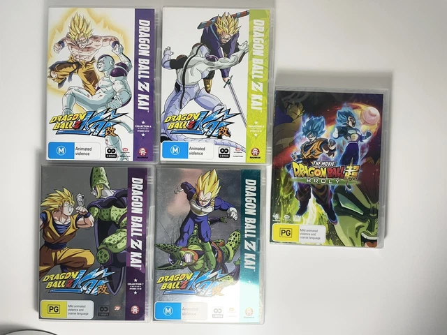 Dragon Ball Z Kai : Collection 4 5 6 7 & Dragon Ball Super Broly The Movie