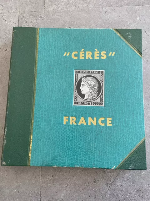 Album Ceres Avec Plus De 700 Timbres Obliteres De France