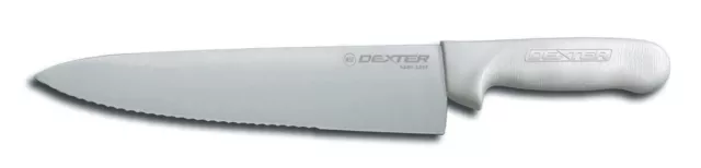 Dexter Russell S145-10SC-PCP Sani-Safe 10" Scalloped Edge Chefs/Cooks Knife