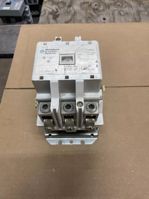 Westinghouse AC Lighting Contactor A202K4CAM 200Amp 120V COIL