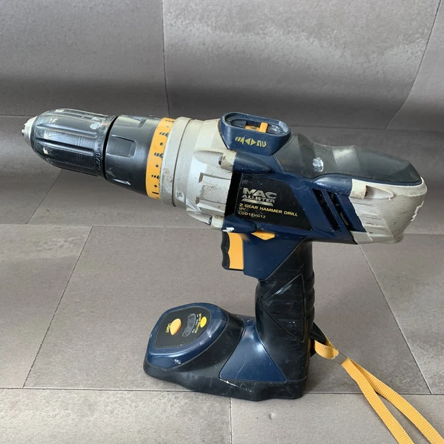 Macallister clearance cordless drill