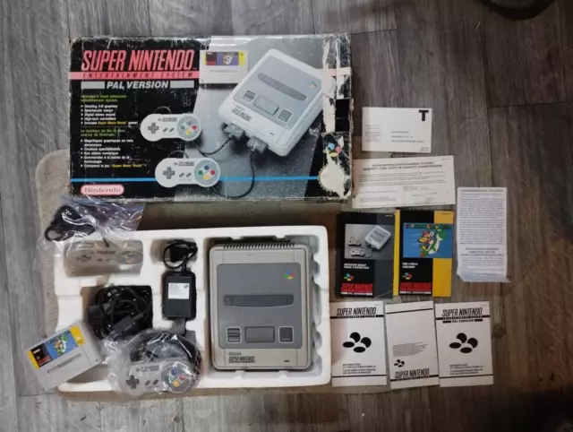 Console Super Nintendo En Boite Pack Super Mario World Pal Fr