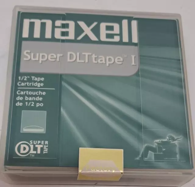New Maxell 22921100 Super DLT Tape I 160 GB / 320 GB 1/2" Data Tape Cartridge