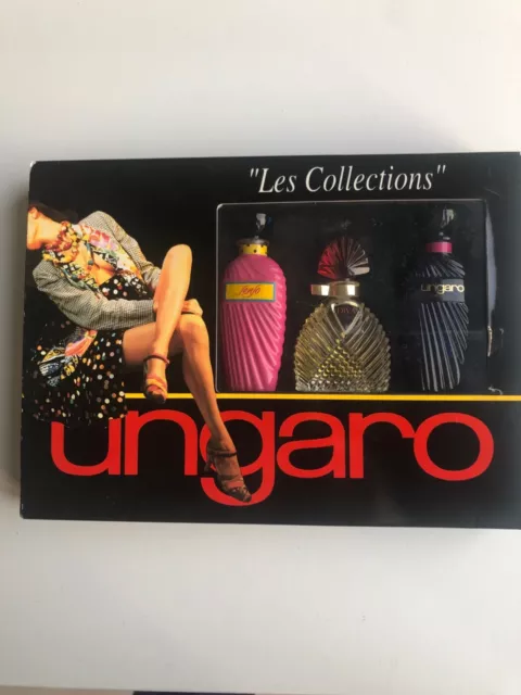 Coffret miniatures de parfum Les Collections de Ungaro