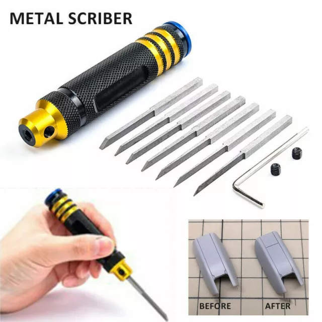 Model panel Line Scriber Resin Carved Scribe Marking Tools Hobby RC Cutting  Tool