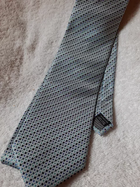 Ties Mens Accessories Harve Benard Holtzman Men's Necktie Blue Shades 58x3.5