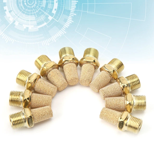 100 pz componenti testa silenziatore marmitta pneumatica G1/8