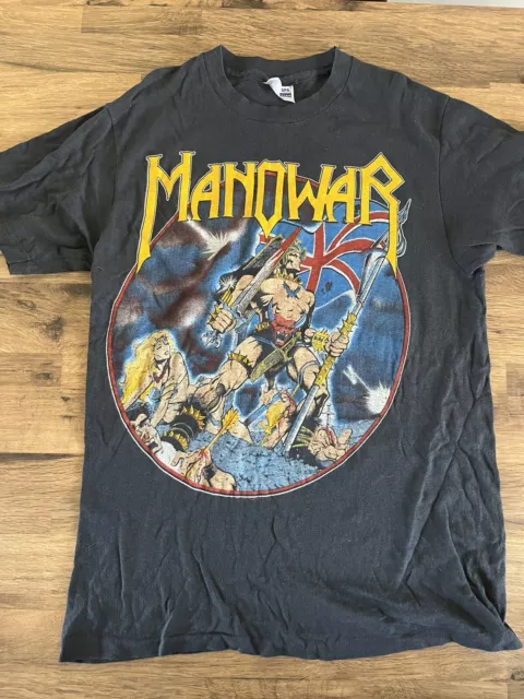 Manowar Hail To England Vintage T-shirt