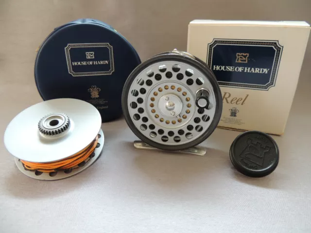 BOXED HARDY FEATHERWEIGHT 2 7/8 Fly Fishing Reel + Spare Spool. EUR 285,13  - PicClick FR