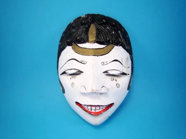 Old Antique Hand Carved Wooden Masquerade Mask!!!