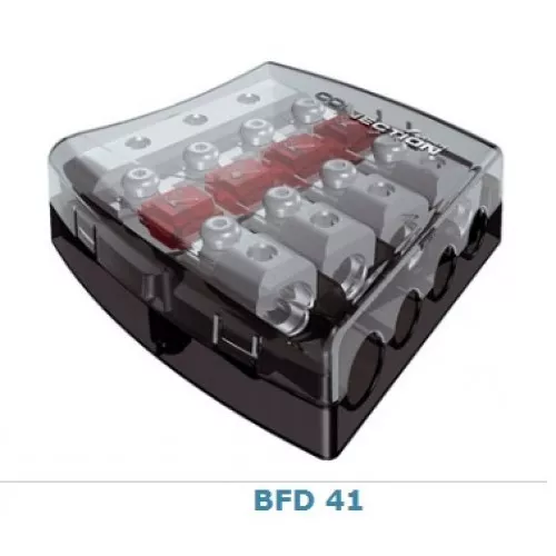 Connection Audison BFD 41 Mini-ANL-Sicherungsverteiler FUSE DISTRIBUTION 4 Way