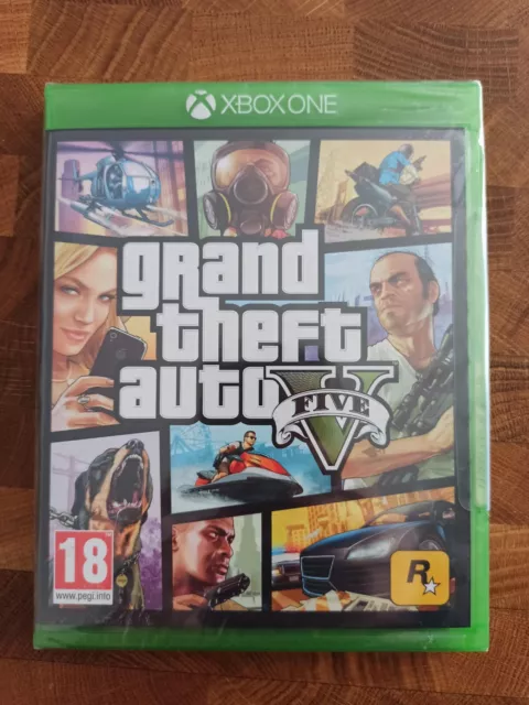 Grand Theft Auto V / Microsoft Xbox One / Neuf Sous Blister D'origine / Vf