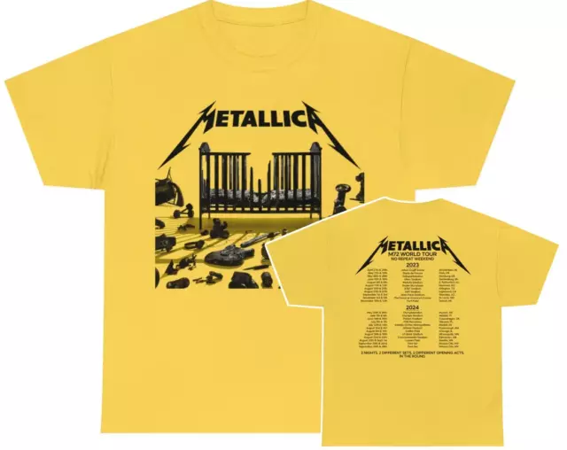 METALLICA 2023 – 2024 72 Seasons World Tour Tshirt EUR 16,43 - PicClick DE