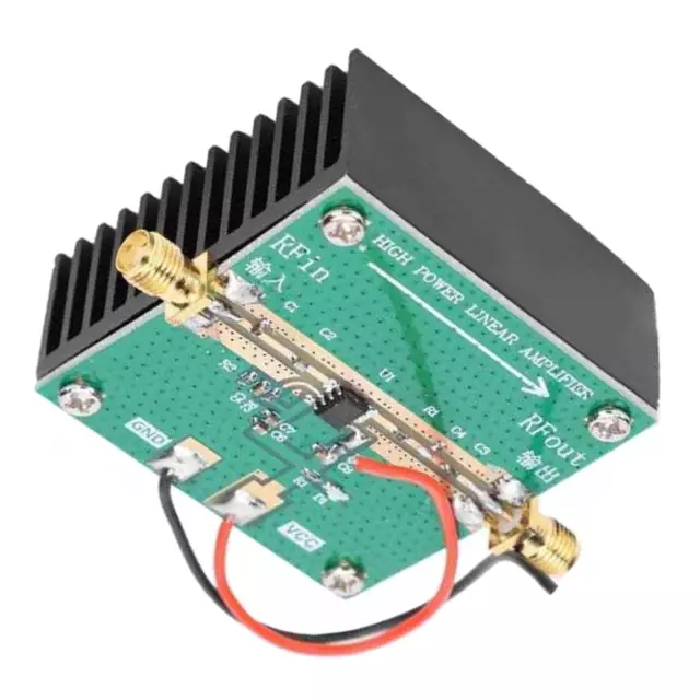 Amplificateur de puissance RF avec dissipateur de chaleur/fréquence de