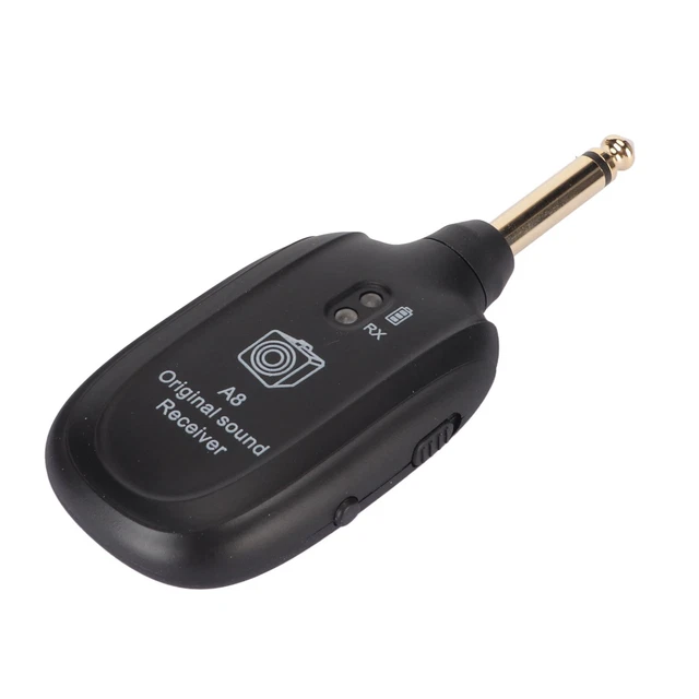 4-Kanal-Gitarrensender-Empfänger Wiederaufladbares Gitarren-Wireless-System