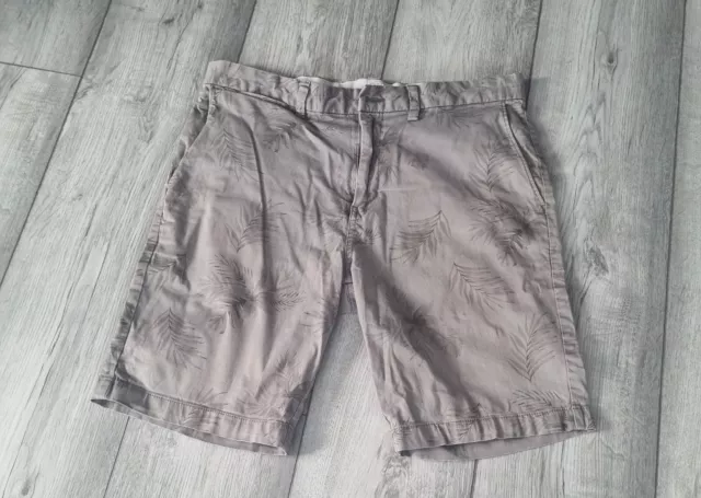 Next Chino  Shorts 32 Waist In Beige   Pockets Belt Loops