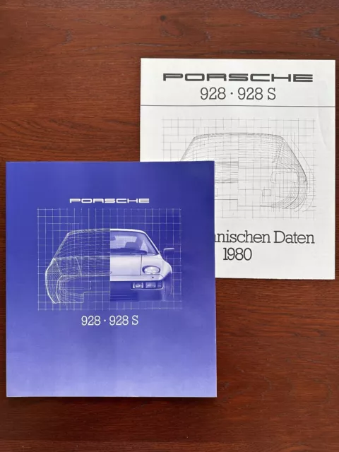 Prospekt / brochure Porsche 928 - 928 S MY 1980 Deutsch !