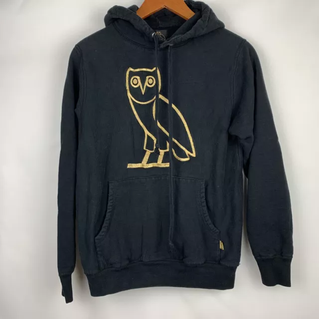 RARE SIZE SMALL Drake OVO OG Owl Hoodie Black Gold Embroidered Octobers Very Own 157.47 PicClick UK