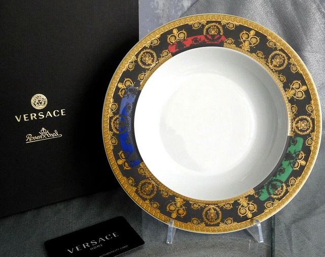 Rosenthal Versace I Love Baroque and Roll Suppenteller 22 cm Neu & Ovp