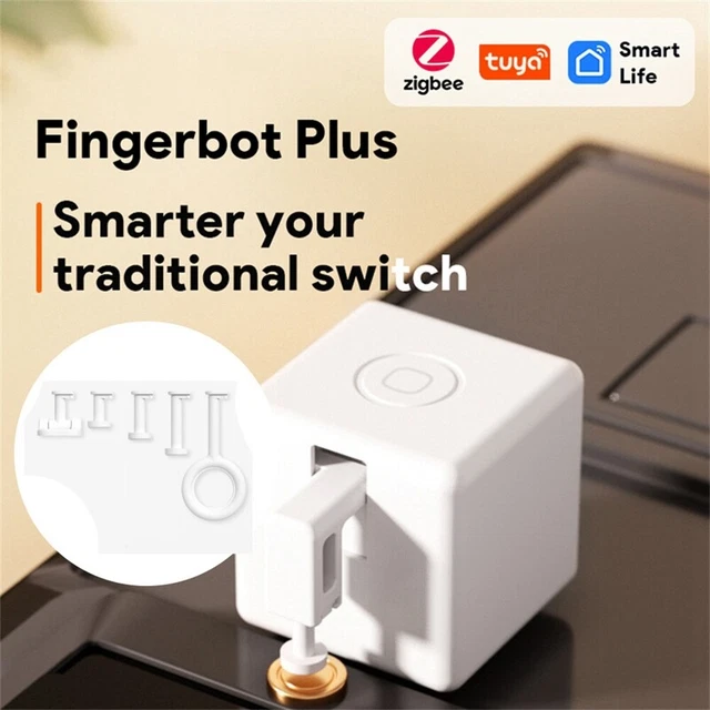 TUYA Fingerbot Plus+Toolkit Knop Pusher App L2O9