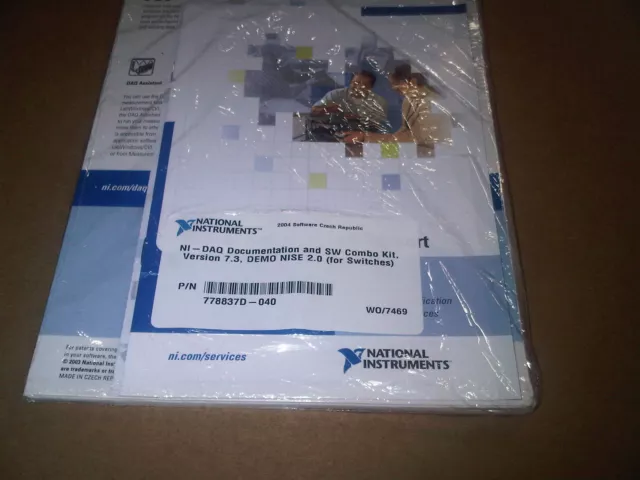 NI National Instruments Switch Documentation and SW Combo Kit 778837D-040