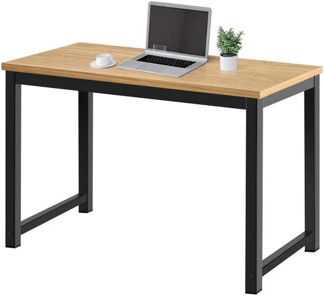 Coral Flower Modern Simple Style Computer Desk, PC Laptop Study Table, Office De