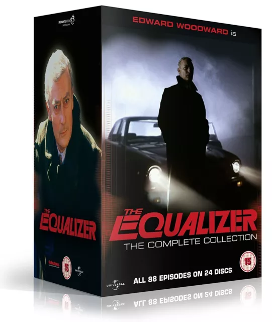 The Equalizer - The Complete Collection (DVD) Edward Woodward Steve Buscemi