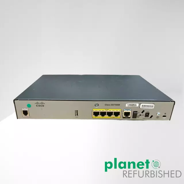C887VAM-K9 Cisco Integrated Services Router der Serie 880/Getestet