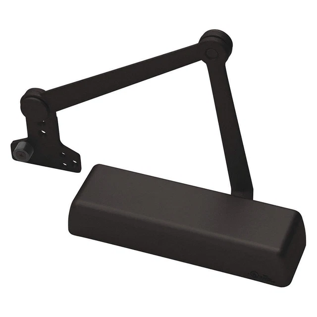 YALE 5831 x 690 Door Closer,12-1/4" L,Dark Bronze
